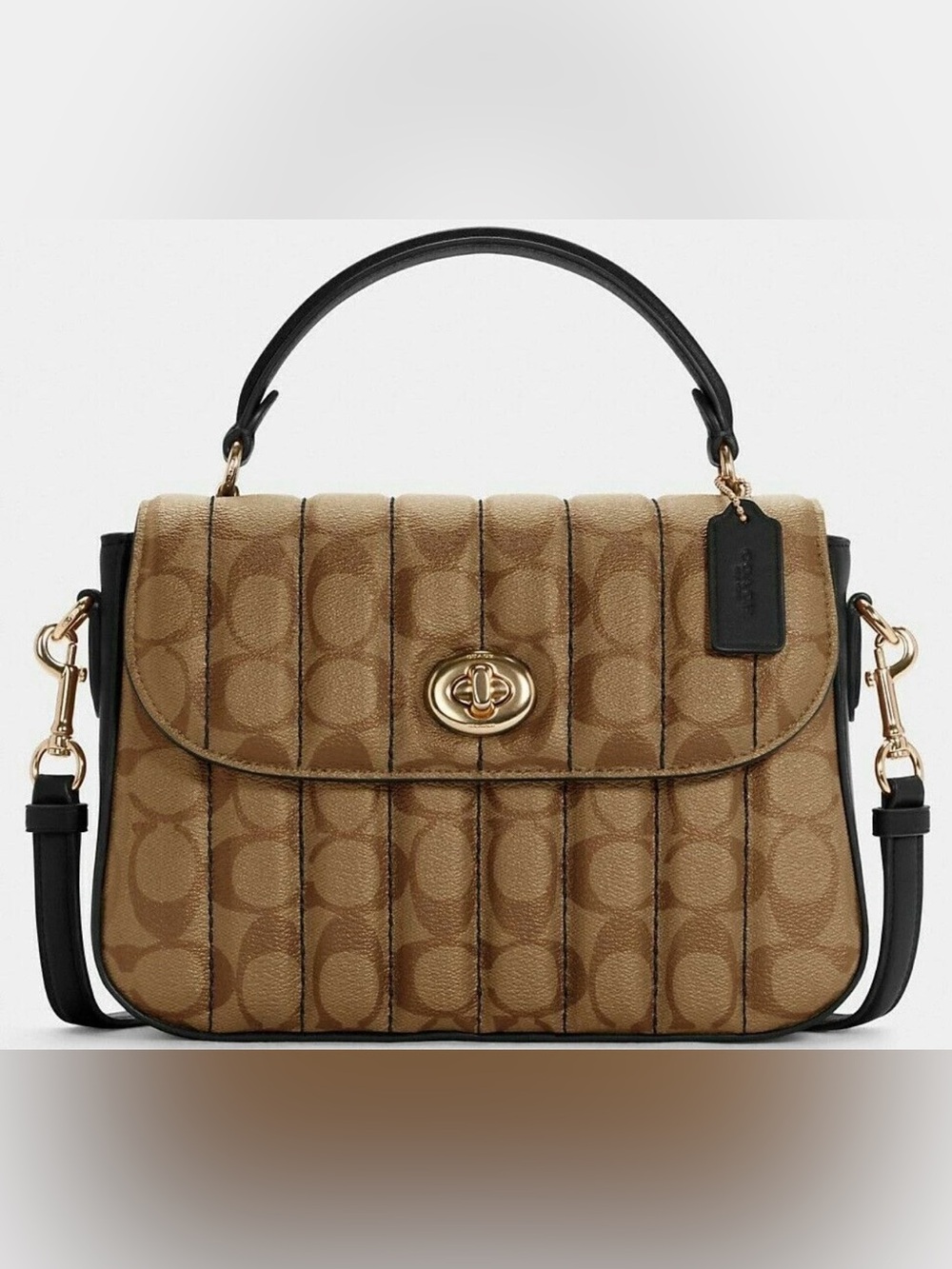 Coach Marlie Top Handle Satchel EUC